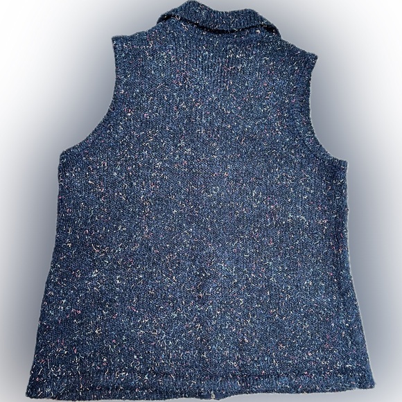 Vintage women’s CJ Banks Confetti sweater vest,  1X - Picture 8 of 15